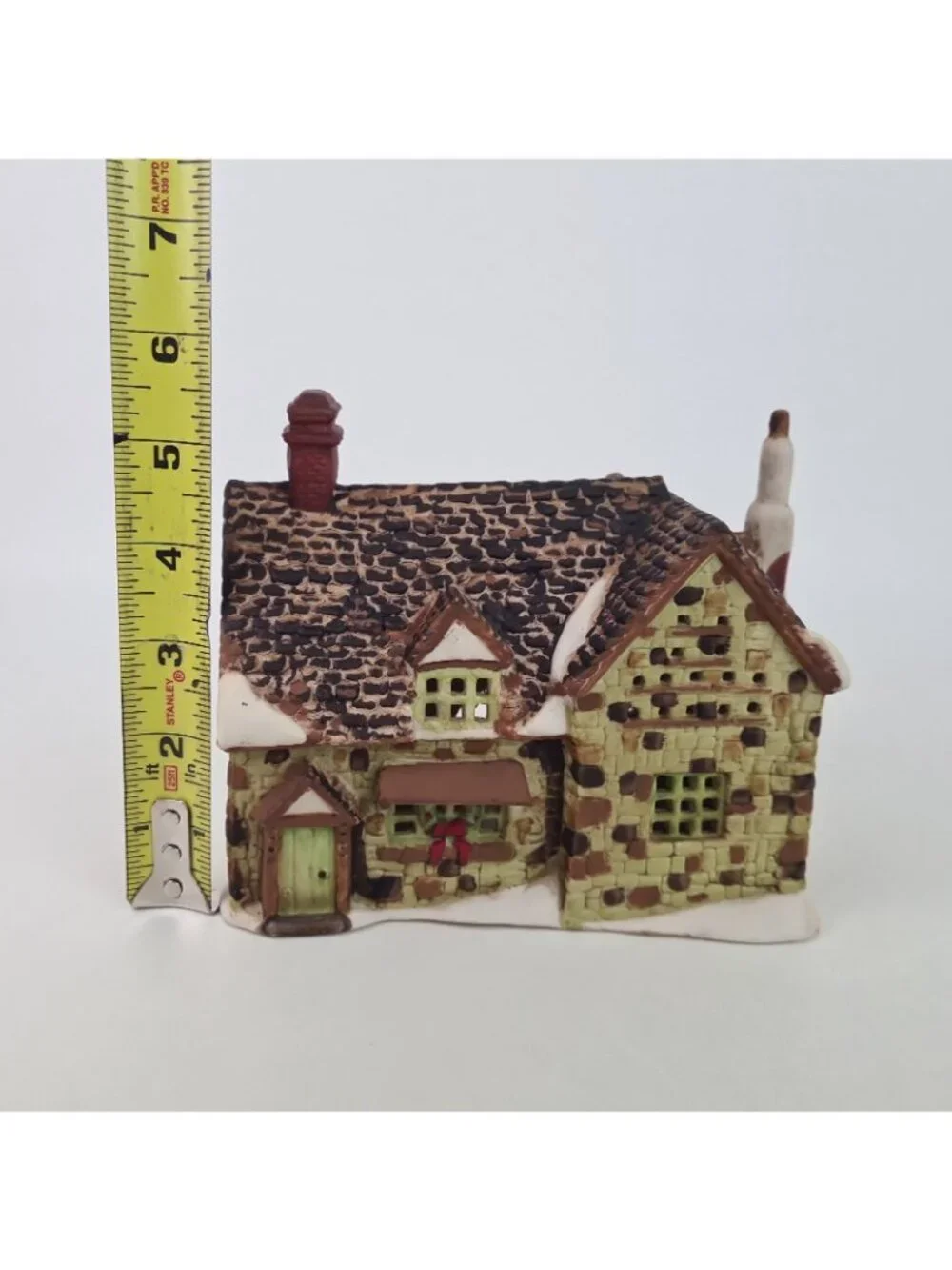 Department 56 Dickens Village Stone Lighted Porcelain House Vntg GT2